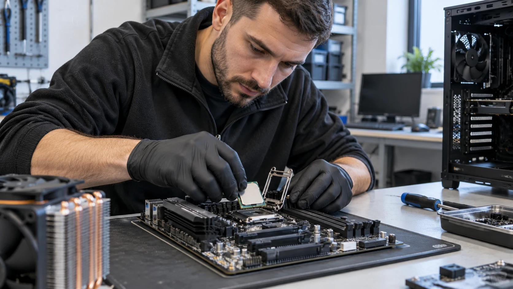 Técnico e infraestructura informática para empresas